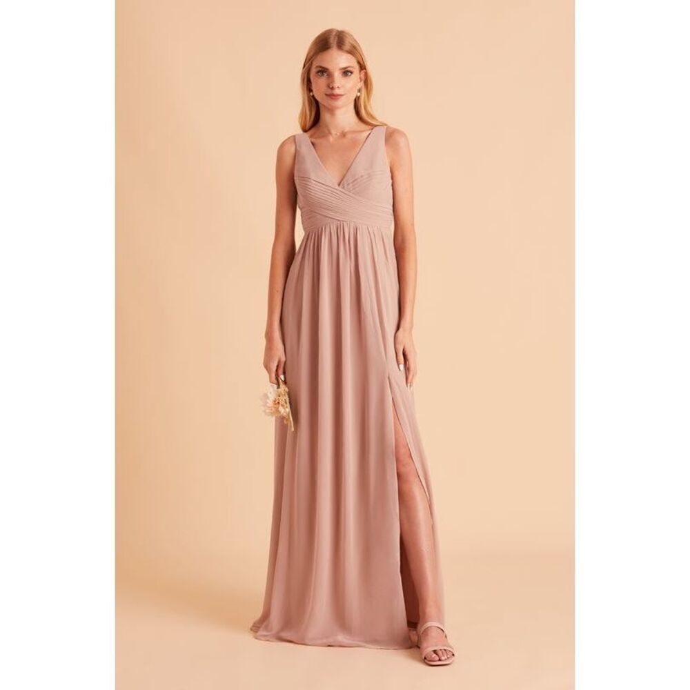 Birdy Grey Chiffon Dress Size Small